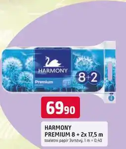 Trefa Harmony toaletní papír 3 vrstvý 8+2 rolí, vybrané druhy nabídka