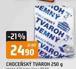 Trefa CHOCEŇSKÝ TVAROH nabídka