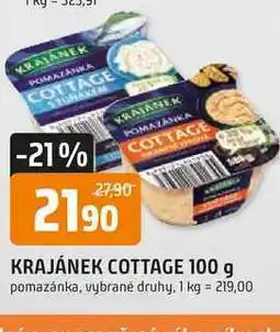 Trefa KRAJÁNEK COTTAGE 100 g pomazánka nabídka