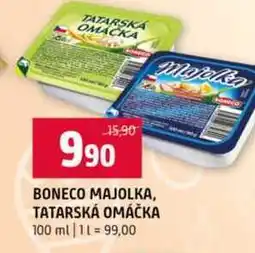 Terno BONECO MAJOLKA, TATARSKÁ OMÁČKA nabídka