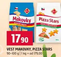 Terno VEST MAKOVKY, PIZZA STARS nabídka