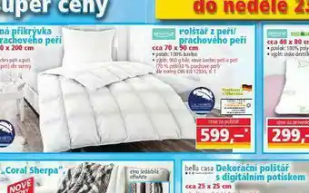 Norma Polštář z peří nabídka