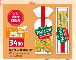 Terno PANZANI TĚSTOVINY 500 g vybrané druhy nabídka