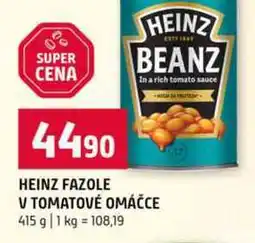 Terno HEINZ FAZOLE V TOMATOVÉ OMÁČCE nabídka