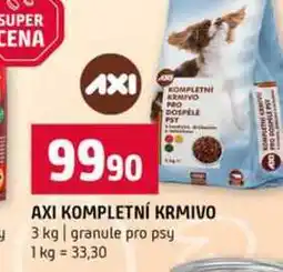 Terno AXI KOMPLETNÍ KRMIVO 3 kg granule pro psy nabídka