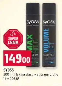 Terno SYOSS 300 ml lak na vlasy vybrané druhy nabídka