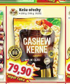 Norma Kešu ořechy nabídka