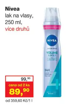 Ráj drogerie Nivea lak na vlasy nabídka