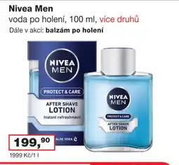 Ráj drogerie Nivea Men nabídka