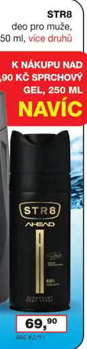 Ráj drogerie STR8 deo pro muže nabídka