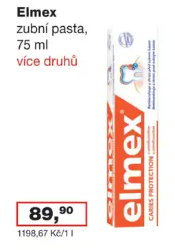 Ráj drogerie Elmex zubní pasta nabídka