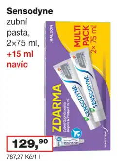 Ráj drogerie Sensodyne zubní pasta nabídka