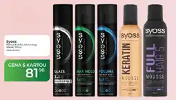 Tamda Foods Syoss pěnové tužidlo , lak na vlasy nabídka