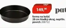 M.A.T. forma na koláč 28 cm hladký okraj, nepřiln. povrch nabídka