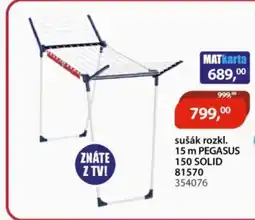 M.A.T. Sušák rozkl. 15 m Pegasus 150 solid nabídka
