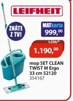 M.A.T. Mop set Clean twist M Ergo nabídka