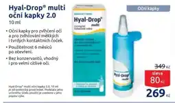 Benu Hyal-DropⓇ multi oční kapky 2.0 nabídka