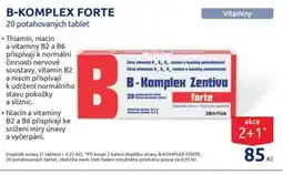 Benu B-Komplex forte nabídka