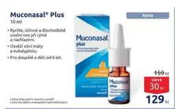 Benu Muconasal® Plus nabídka