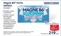 Benu Magne B6Ⓡ Forte tablety nabídka