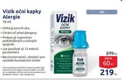Benu Vizik oční kapky Alergie nabídka