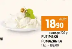 Terno Putimská pomazánka nabídka