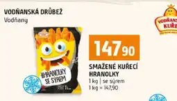 Terno Smažené kuřecí hranolky nabídka