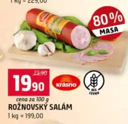 Terno Rožnovský salám nabídka