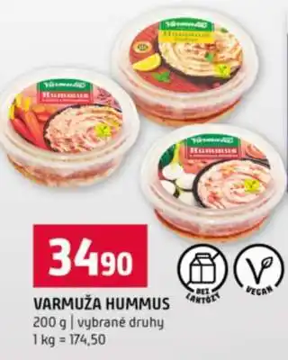 Terno Varmuža Hummus nabídka