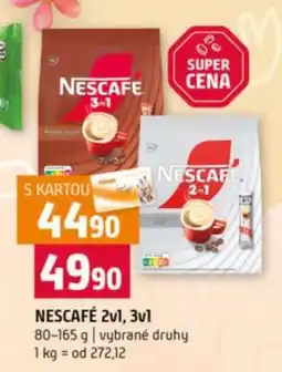 Terno NESCAFÉ 2V1, 3V1 nabídka