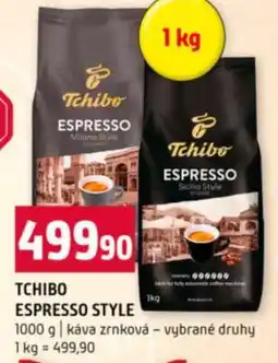 Terno TCHIBO ESPRESSO STYLE nabídka