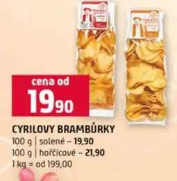 Terno Cyrilovy Brambůrky nabídka