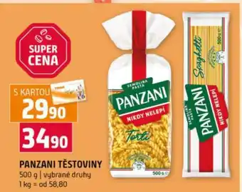 Terno Panzani Těstoviny nabídka
