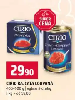 Terno Cirio Rajčata loupaná nabídka