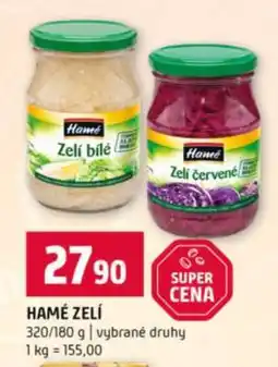 Terno Hamé Zelí nabídka