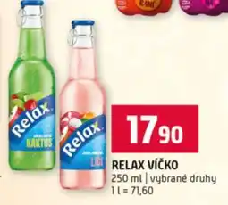 Terno Relax víčko nabídka