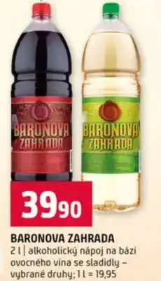 Terno Baronova zahrada nabídka