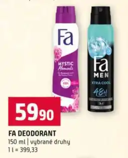 Terno Fa deodorant nabídka