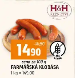 Terno Farmářská klobása nabídka