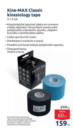 Benu Kine-Max Classic kinesiology tape nabídka