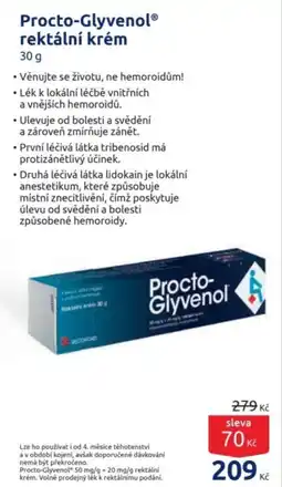 Benu Procto-Glyvenol® rektální krém nabídka
