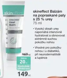 Benu Skineffect Balzám na popraskané paty s 25 % urey nabídka