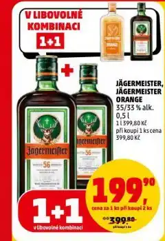 Penny Market Jägermeister orange nabídka