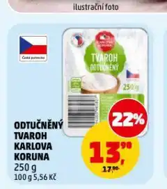 Penny Market Odtučněný tvaroh nabídka