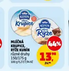 Penny Market Kunín mléčná krupice nabídka