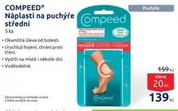 Benu COMPEED® Náplasti na puchýře střední nabídka