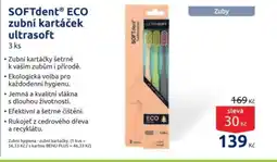 Benu SOFTdent® ECO zubní kartáček ultrasoft nabídka