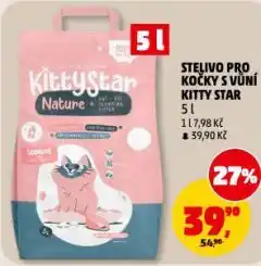 Penny Market Kitty star stelivo pro kočky nabídka