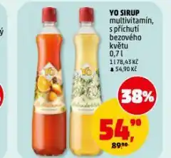 Penny Market Yo sirup nabídka