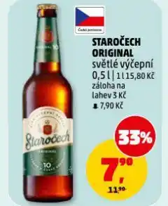 Penny Market Pivo staročech nabídka